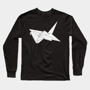 Origami Crane Long Sleeve T-Shirt